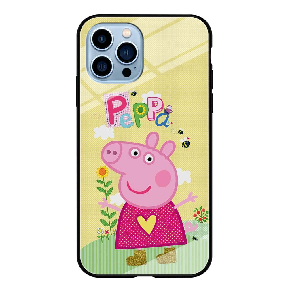 Peppa Pig Sunday Gardening iPhone 13 Pro Case-Oxvistore