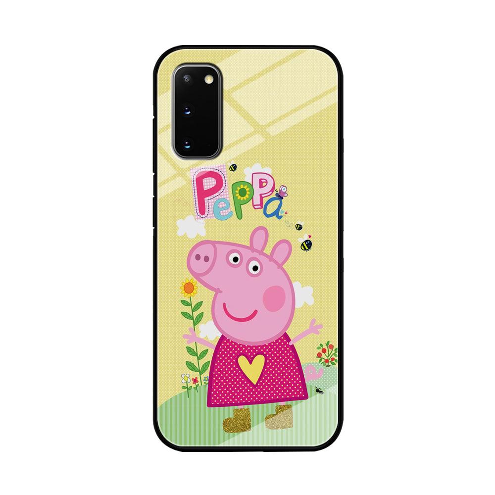 Peppa Pig Sunday Gardening Samsung Galaxy S20 Case-Oxvistore