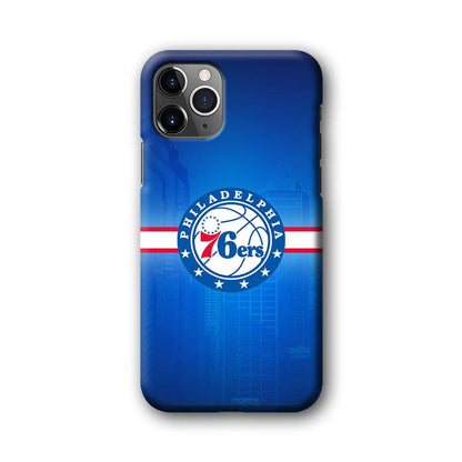 Philadelphia 76ers Bluish Shadow iPhone 11 Pro Case-Oxvistore