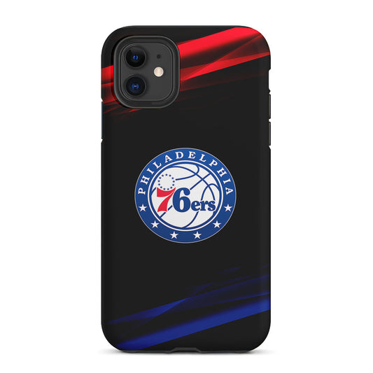 Philadelphia 76ers Logo 2 in 1 Tough Phone Case