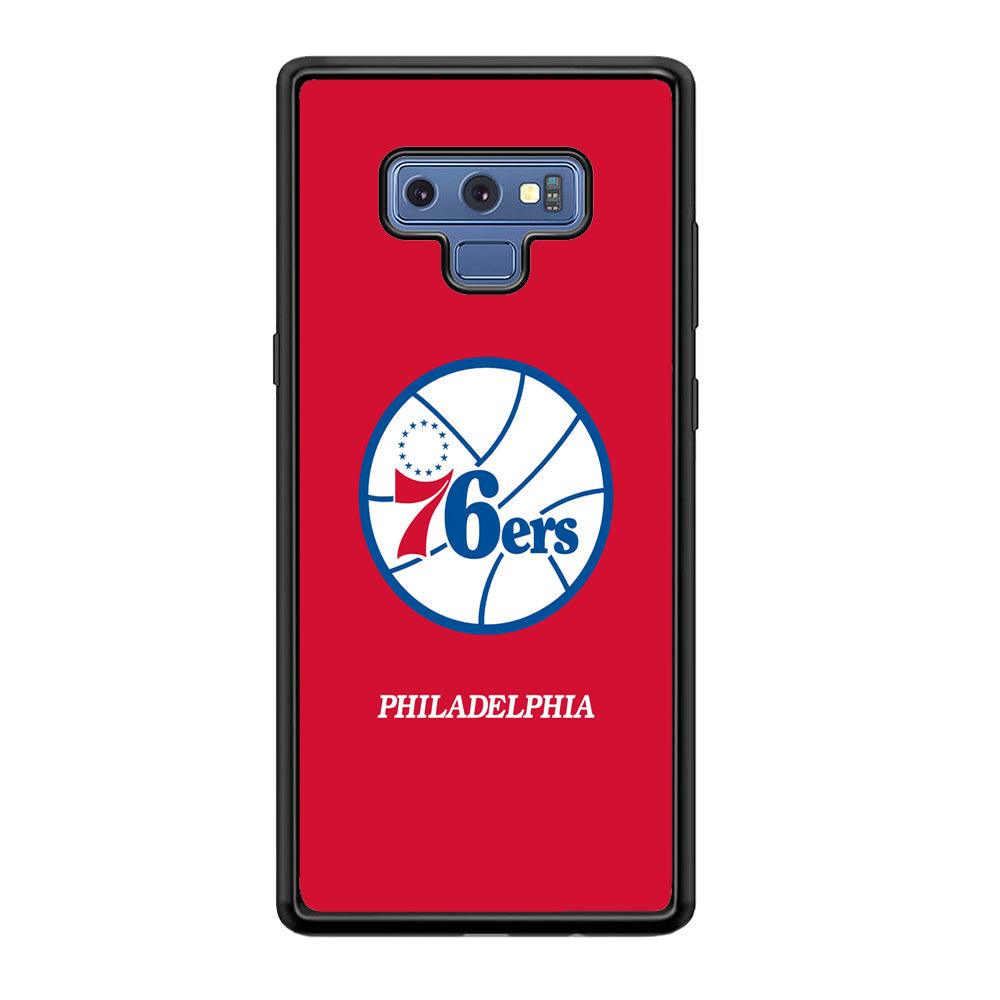 Philadelphia 76ers The Red Soul Samsung Galaxy Note 9 Case-Oxvistore