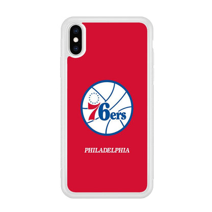 Philadelphia 76ers The Red Soul iPhone Xs Max Case-Oxvistore