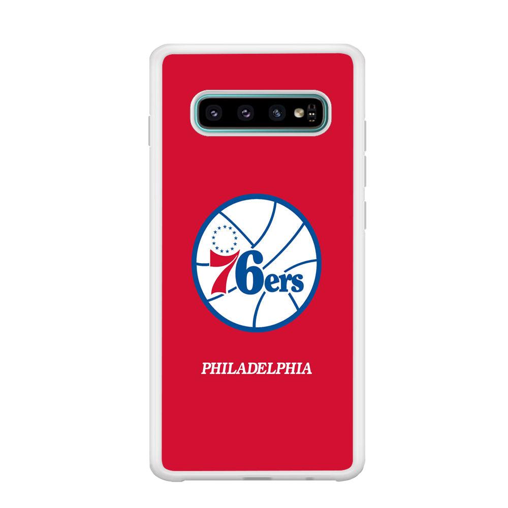 Philadelphia 76ers The Red Soul Samsung Galaxy S10 Plus Case-Oxvistore