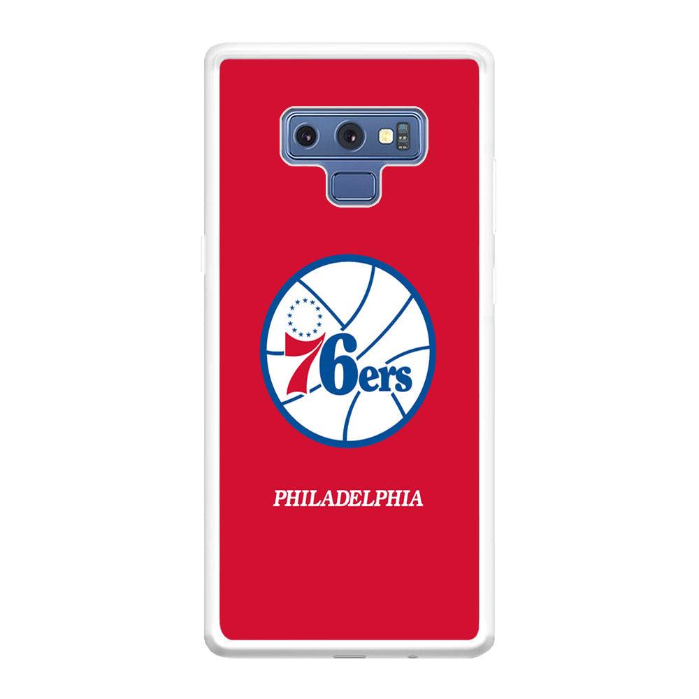 Philadelphia 76ers The Red Soul Samsung Galaxy Note 9 Case-Oxvistore