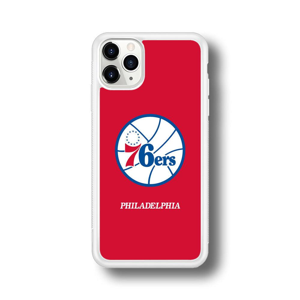 Philadelphia 76ers The Red Soul iPhone 11 Pro Max Case-Oxvistore