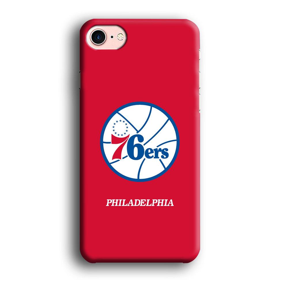 Philadelphia 76ers The Red Soul iPhone 8 Case-Oxvistore