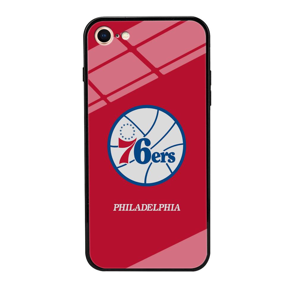 Philadelphia 76ers The Red Soul iPhone 8 Case-Oxvistore