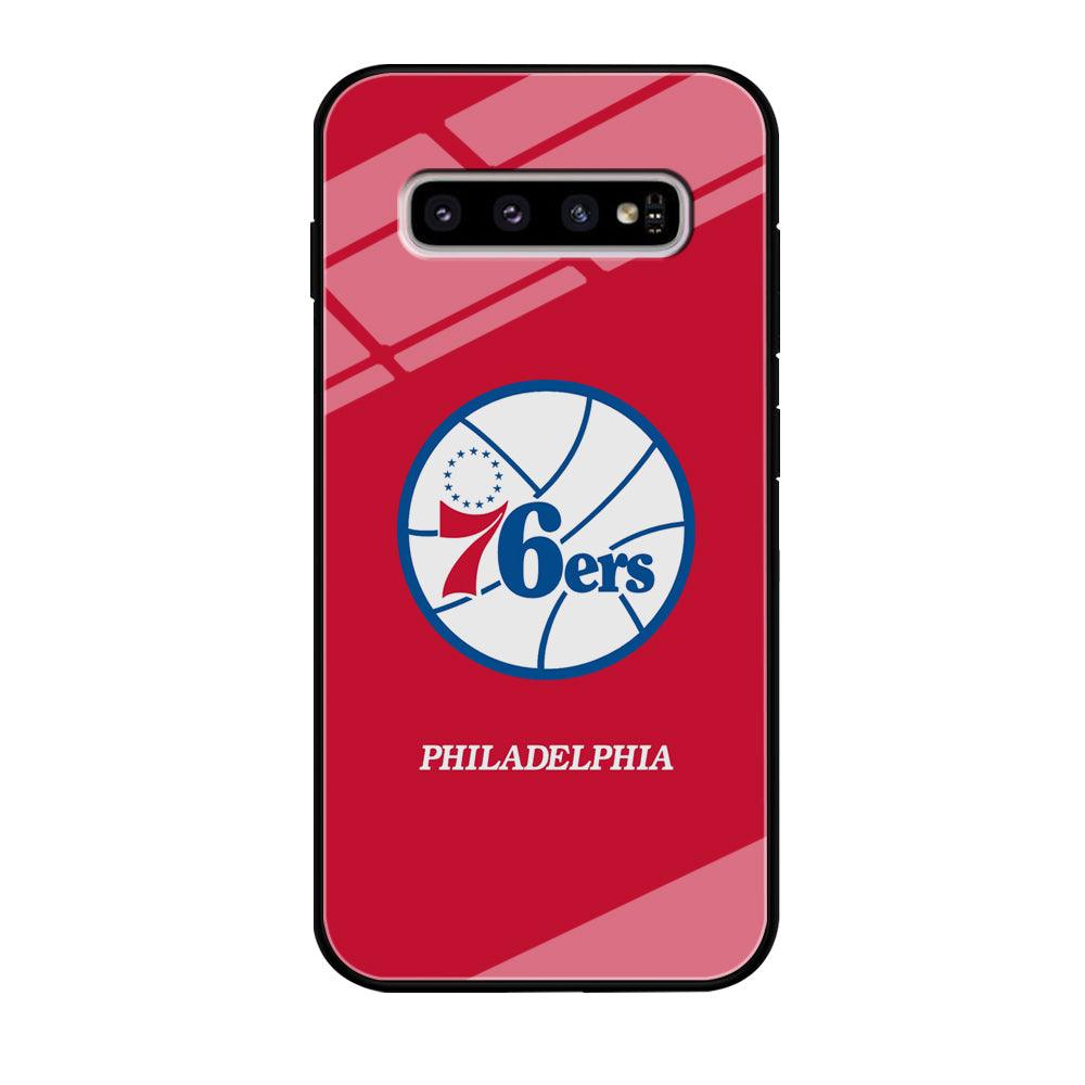 Philadelphia 76ers The Red Soul Samsung Galaxy S10 Plus Case-Oxvistore