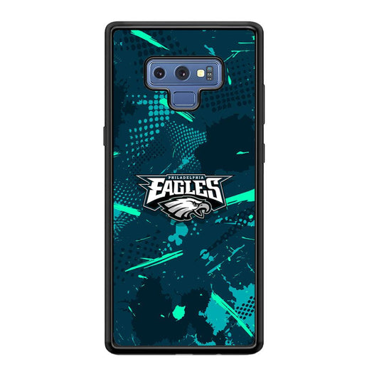 Philadelphia Eagles Abstract Bold Green Samsung Galaxy Note 9 Case-Oxvistore