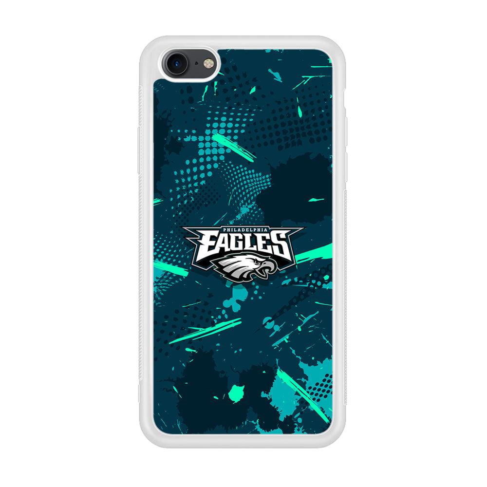 Philadelphia Eagles Abstract Bold Green iPhone 8 Case-Oxvistore