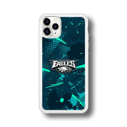 Philadelphia Eagles Abstract Bold Green iPhone 11 Pro Case-Oxvistore