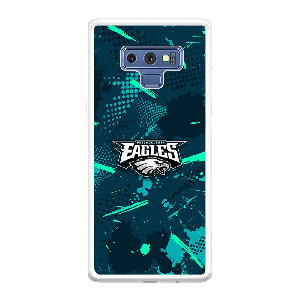 Philadelphia Eagles Abstract Bold Green Samsung Galaxy Note 9 Case-Oxvistore