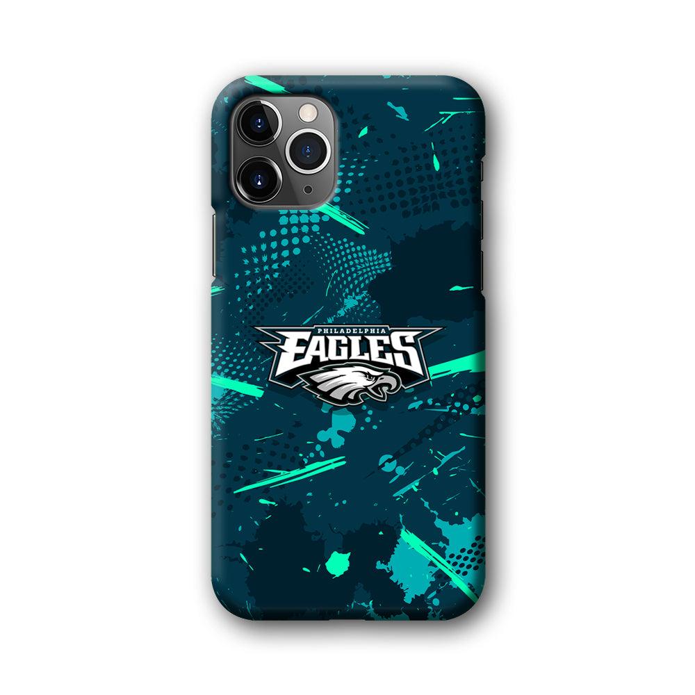 Philadelphia Eagles Abstract Bold Green iPhone 11 Pro Case-Oxvistore