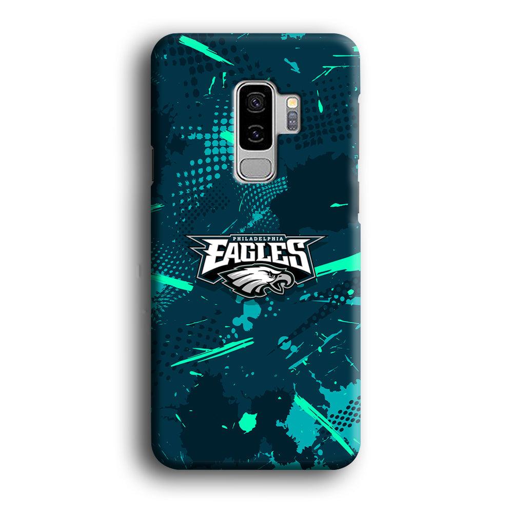 Philadelphia Eagles Abstract Bold Green Samsung Galaxy S9 Plus Case-Oxvistore