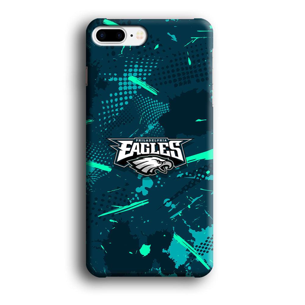 Philadelphia Eagles Abstract Bold Green iPhone 7 Plus Case-Oxvistore