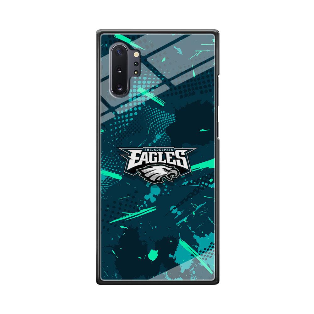 Philadelphia Eagles Abstract Bold Green Samsung Galaxy Note 10 Plus Case-Oxvistore