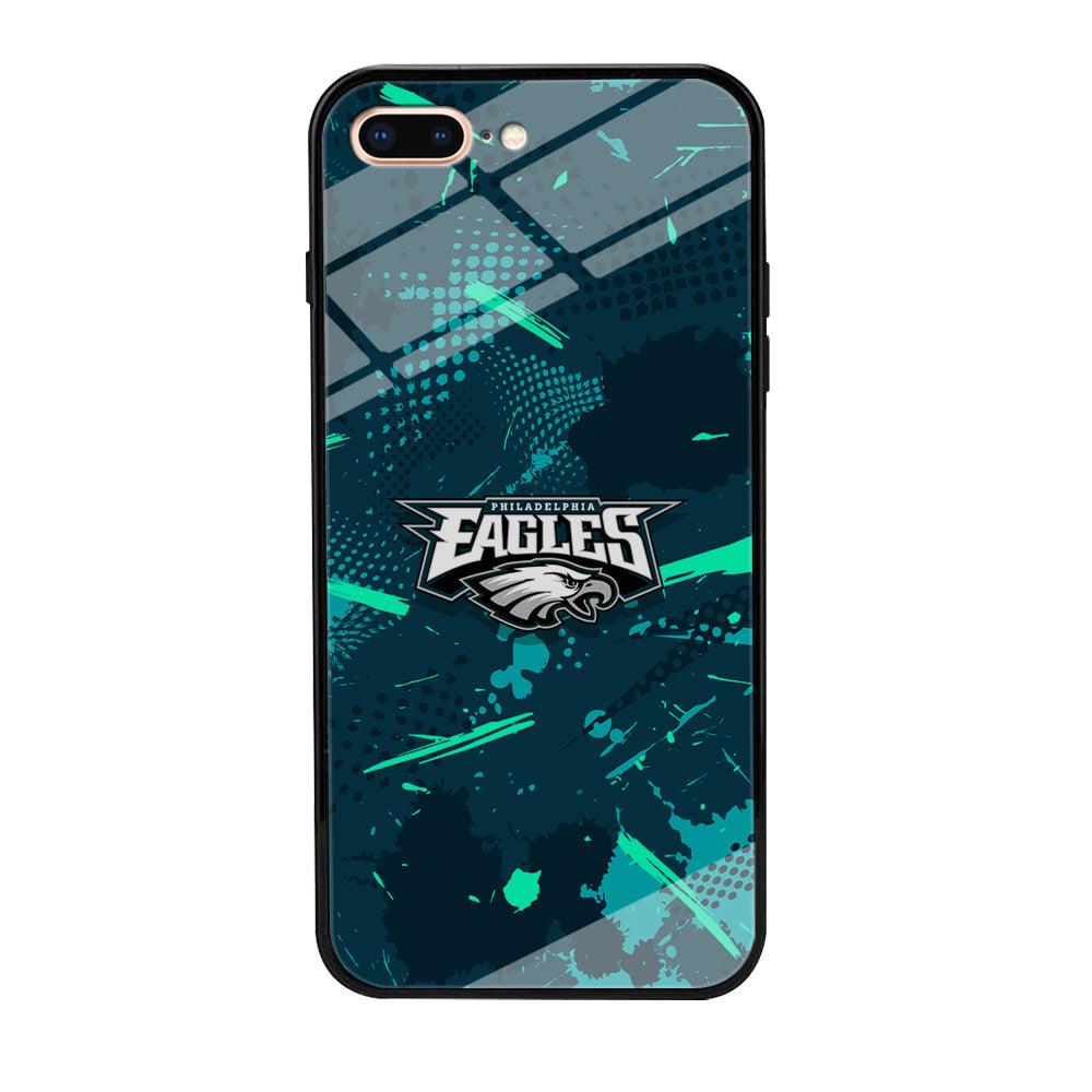 Philadelphia Eagles Abstract Bold Green iPhone 7 Plus Case-Oxvistore