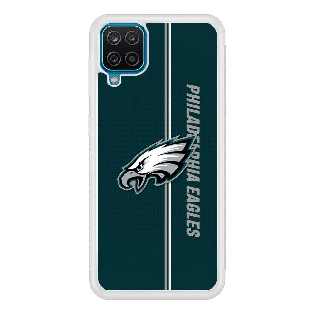 Philadelphia Eagles Stare of Faith Samsung Galaxy A12 Case-Oxvistore