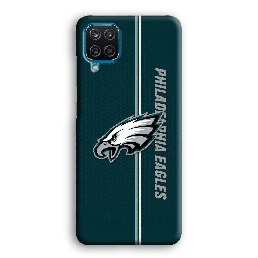 Philadelphia Eagles Stare of Faith Samsung Galaxy A12 Case-Oxvistore