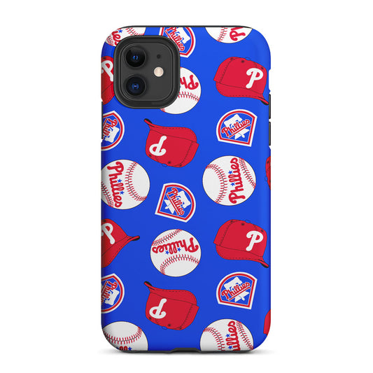 Philadelphia Phillies Pattern 2 in 1 Tough Phone Case