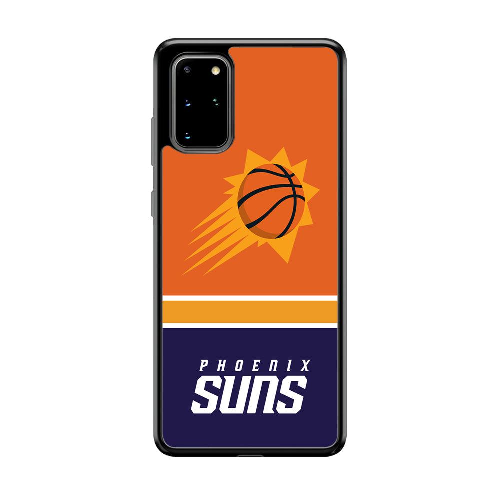 Phoenix Suns Rise of Eternal Light Samsung Galaxy S20 Plus Case-Rubber Black (2D Case)-Oxvistore