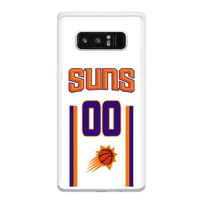 Phoenix Suns White Zero Jersey Samsung Galaxy Note 8 Case-Oxvistore