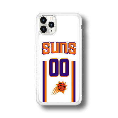 Phoenix Suns White Zero Jersey iPhone 11 Pro Case-Oxvistore