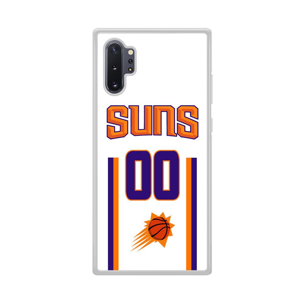 Phoenix Suns White Zero Jersey Samsung Galaxy Note 10 Plus Case-Oxvistore