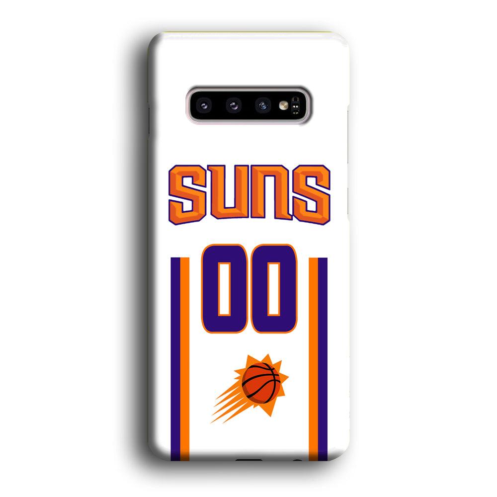 Phoenix Suns White Zero Jersey Samsung Galaxy S10 Case-Oxvistore