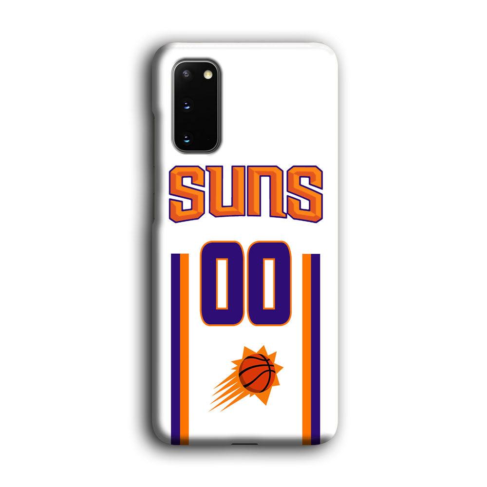 Phoenix Suns White Zero Jersey Samsung Galaxy S20 Case-Oxvistore