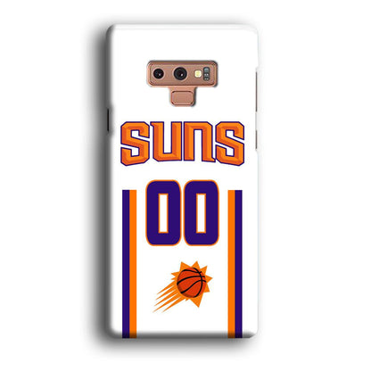 Phoenix Suns White Zero Jersey Samsung Galaxy Note 9 Case-Oxvistore