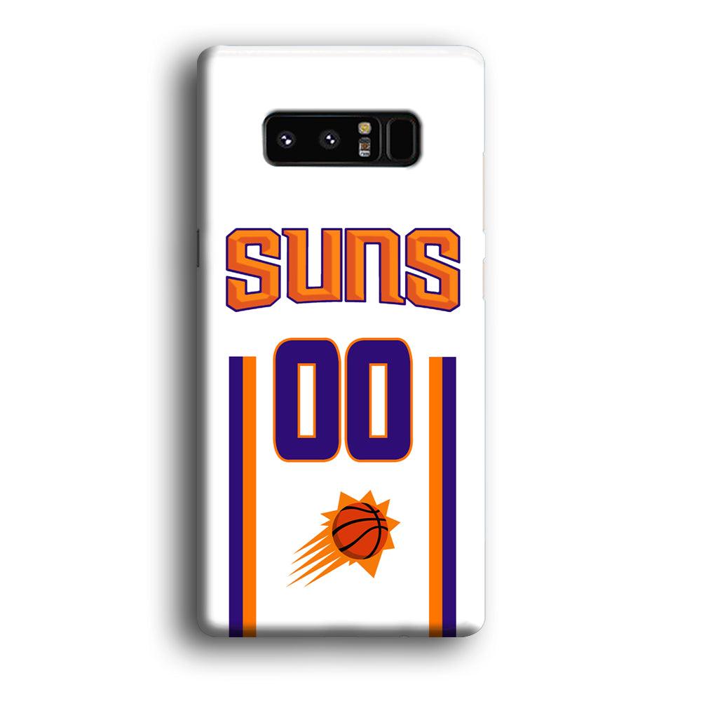 Phoenix Suns White Zero Jersey Samsung Galaxy Note 8 Case-Oxvistore