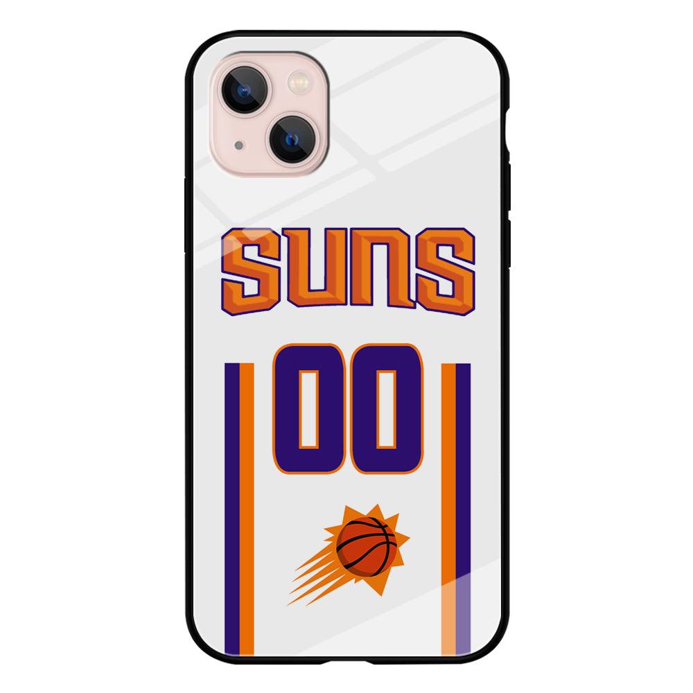 Phoenix Suns White Zero Jersey iPhone 13 Case-Oxvistore