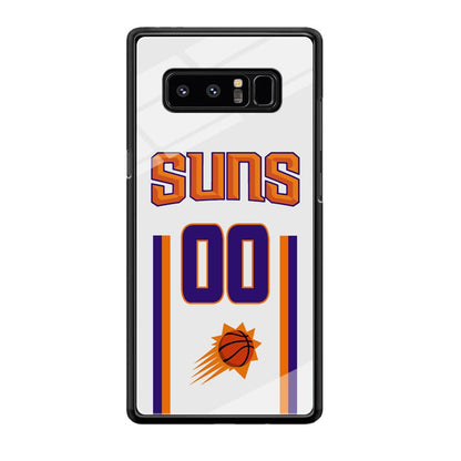 Phoenix Suns White Zero Jersey Samsung Galaxy Note 8 Case-Oxvistore