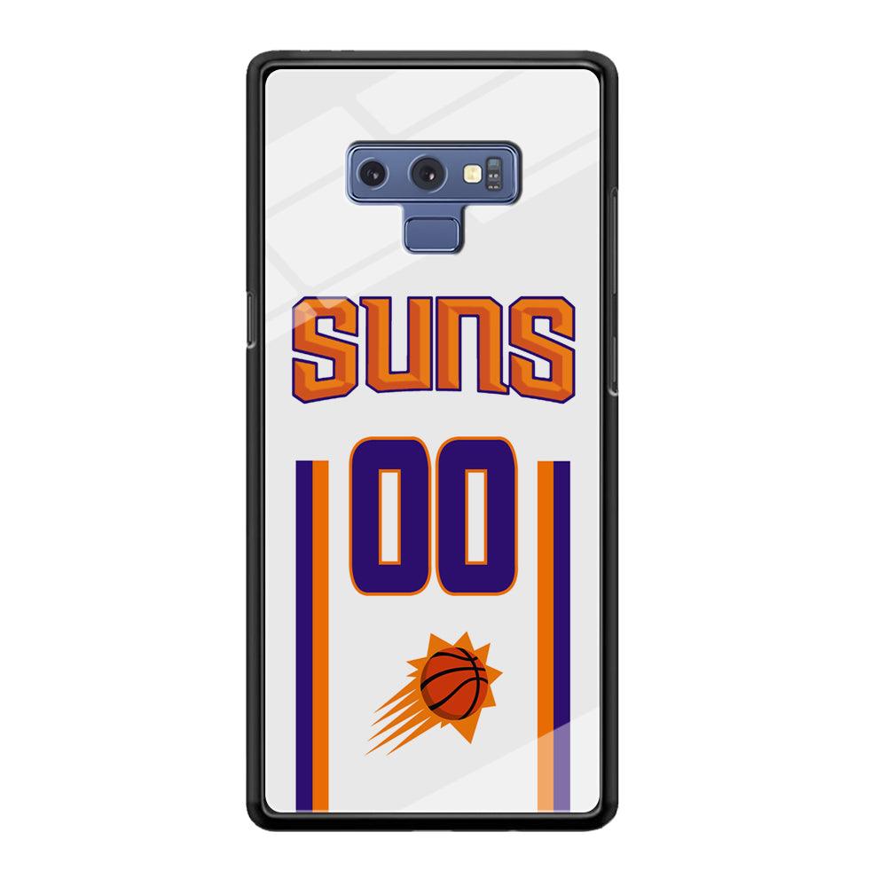 Phoenix Suns White Zero Jersey Samsung Galaxy Note 9 Case-Oxvistore