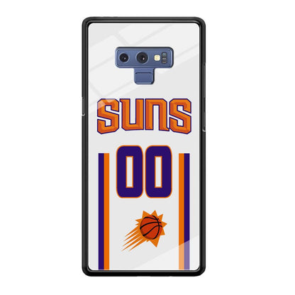 Phoenix Suns White Zero Jersey Samsung Galaxy Note 9 Case-Oxvistore