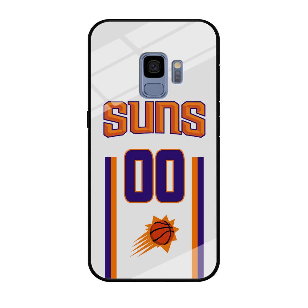 Phoenix Suns White Zero Jersey Samsung Galaxy S9 Case-Oxvistore