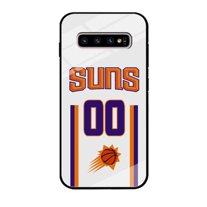 Phoenix Suns White Zero Jersey Samsung Galaxy S10 Case-Oxvistore