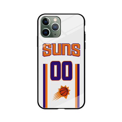 Phoenix Suns White Zero Jersey iPhone 11 Pro Case-Oxvistore