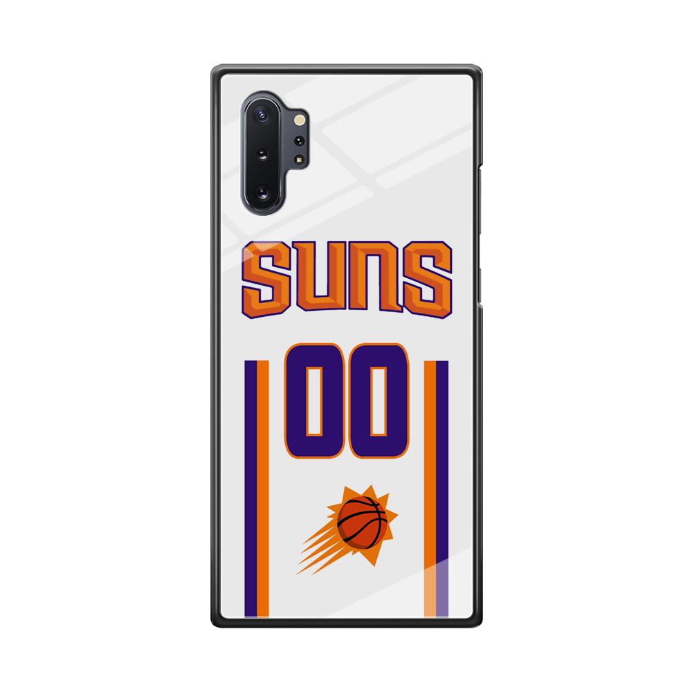 Phoenix Suns White Zero Jersey Samsung Galaxy Note 10 Plus Case-Oxvistore