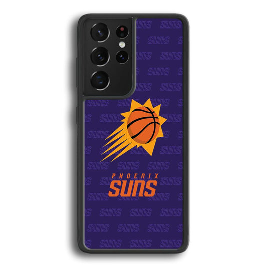 Phoenix Suns a Lot of Passion Samsung Galaxy S24 Ultra Case-Rubber Black (2D Case)-Oxvistore