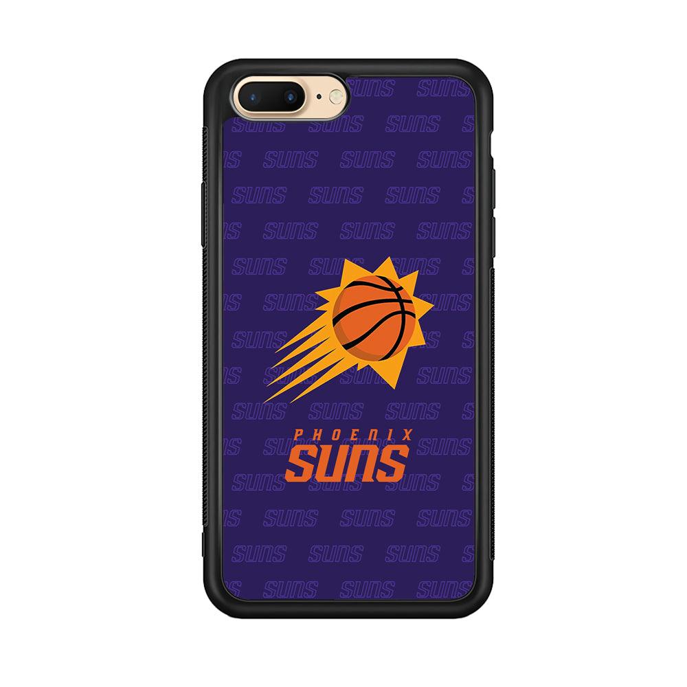 Phoenix Suns a Lot of Passion iPhone 7 Plus Case-Rubber Black (2D Case)-Oxvistore