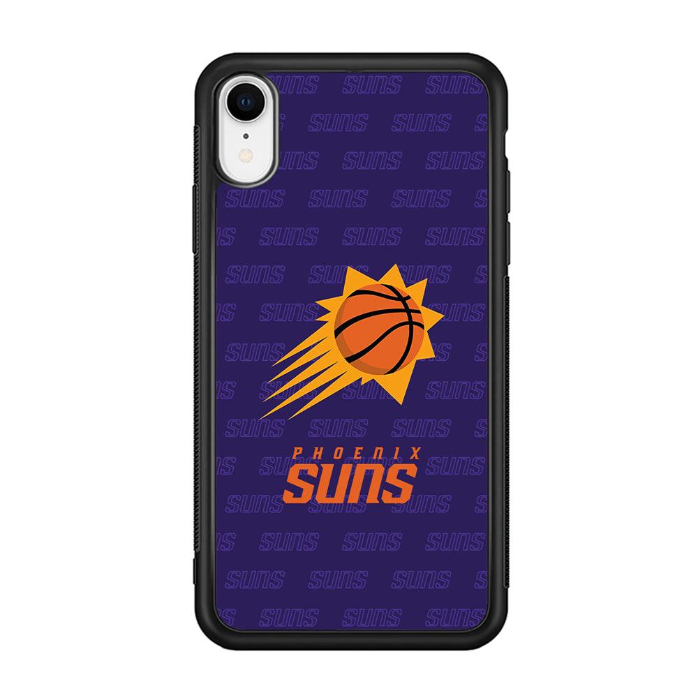 Phoenix Suns a Lot of Passion iPhone XR Case-Rubber Black (2D Case)-Oxvistore