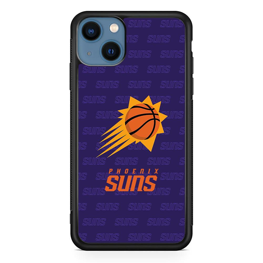 Phoenix Suns a Lot of Passion iPhone 15 Case-Rubber Black (2D Case)-Oxvistore