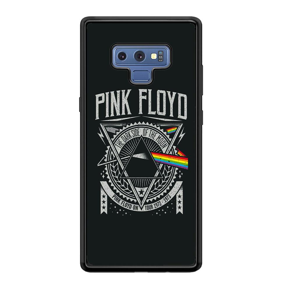 Pink Floyd The Dark Side of The Moon Samsung Galaxy Note 9 Case-Rubber Black (2D Case)-Oxvistore