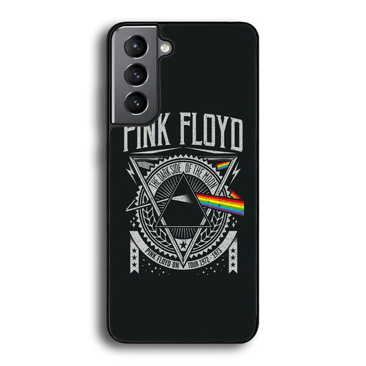 Pink Floyd The Dark Side of The Moon Samsung Galaxy S24 Case-Rubber Black (2D Case)-Oxvistore