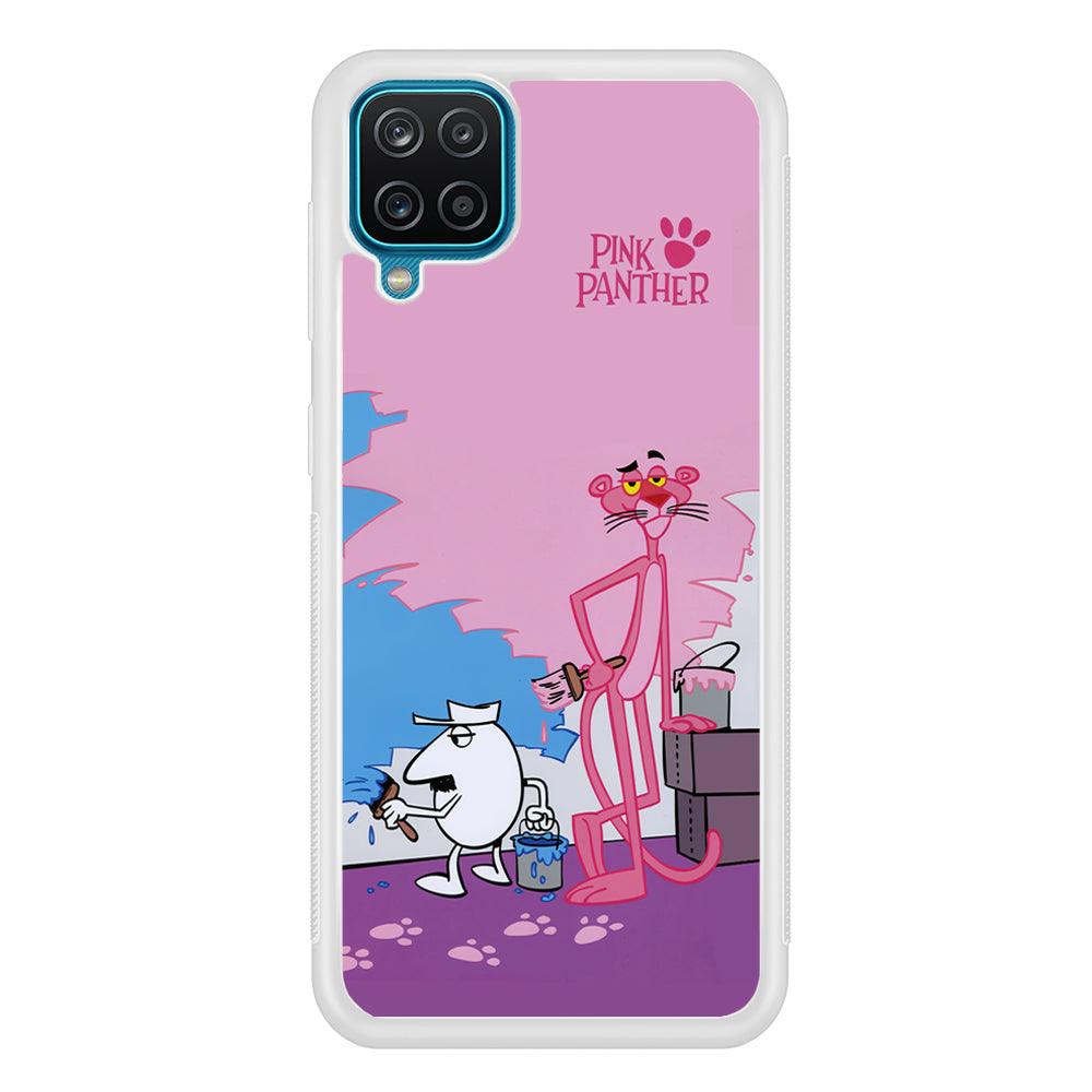 Pink Panther Good Choice of Color Samsung Galaxy A12 Case-Oxvistore