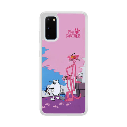 Pink Panther Good Choice of Color Samsung Galaxy S20 Case-Oxvistore