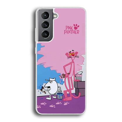 Pink Panther Good Choice of Color Samsung Galaxy S21 Case-Oxvistore