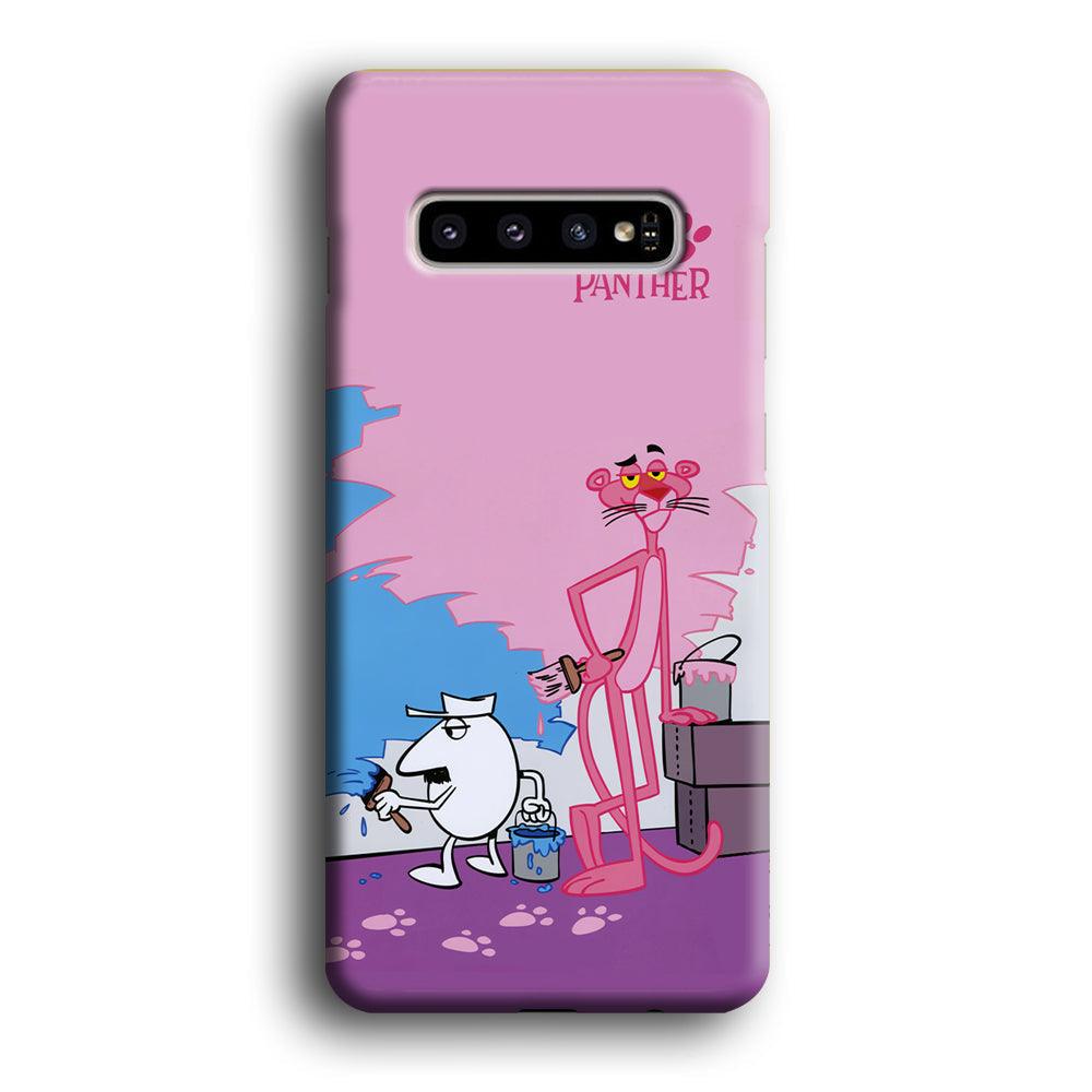 Pink Panther Good Choice of Color Samsung Galaxy S10 Case-Oxvistore